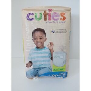 Cuties‎ Complete Care Diapers Size 7 Pack Of 20 For 41+ lbs Hypoallergenic NEW